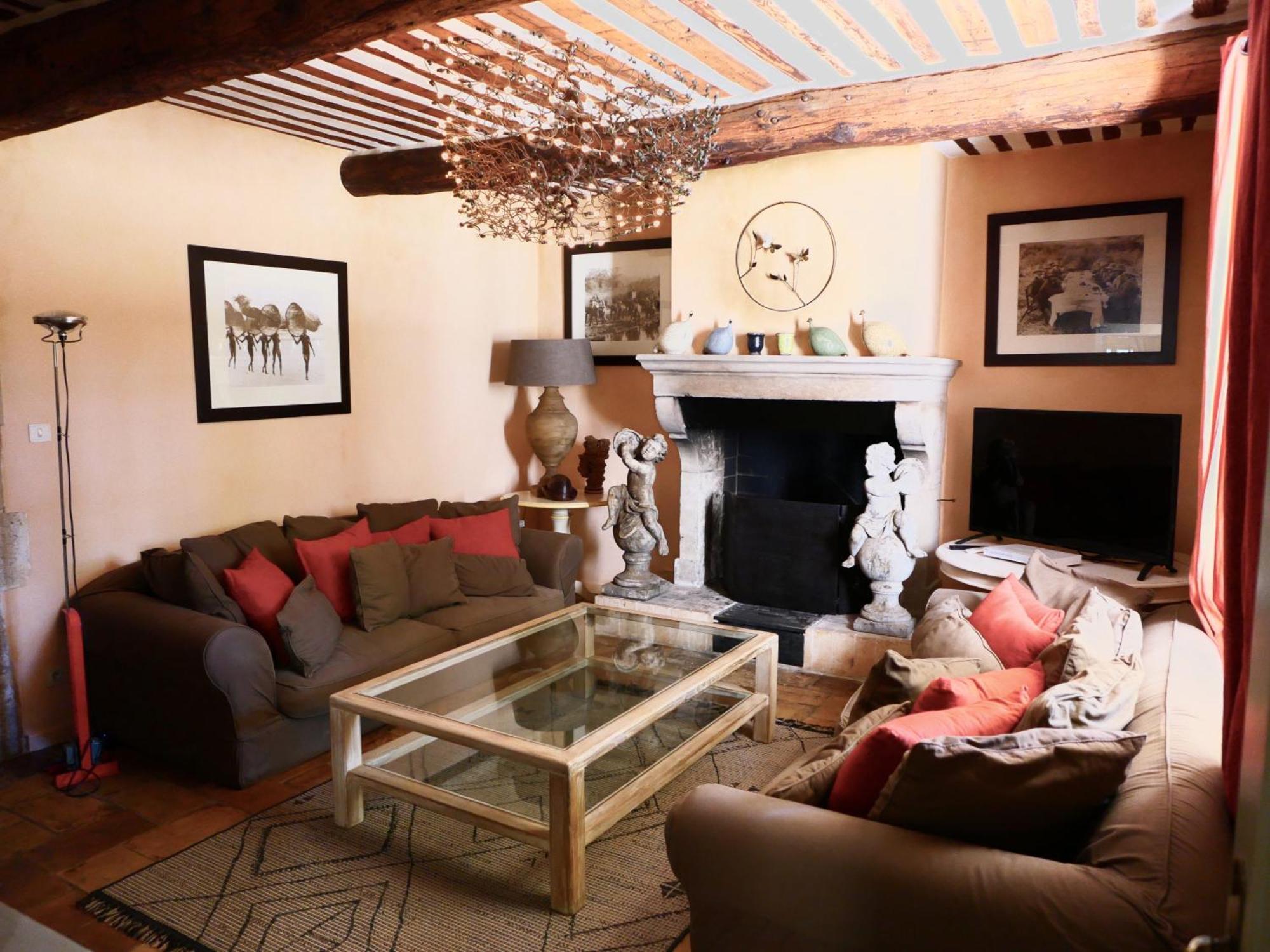 Typical Provencal Farm House Close To L'Isle Sur La Sorgue - 12 Persons Cavaillon Bagian luar foto